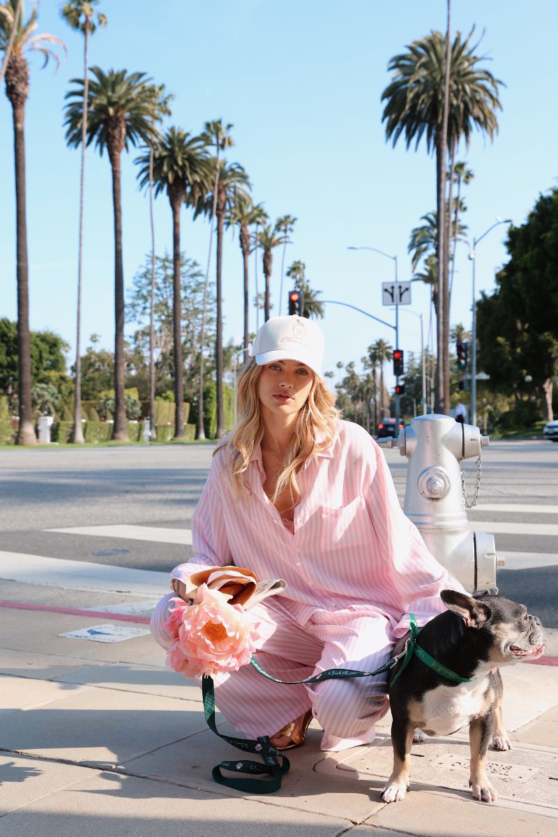 Adeline Tencel™ Pyjama Set - Pink Stripe
