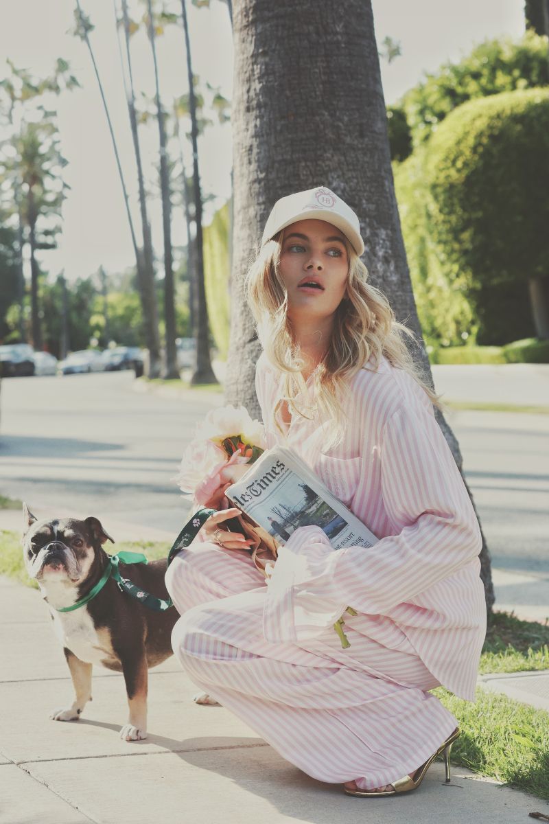 Adeline Tencel™ Pyjama Set - Pink Stripe